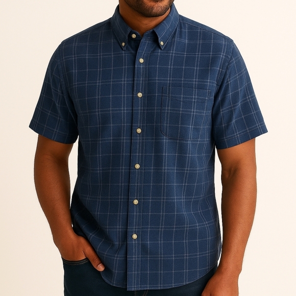 Van Huesen men's short sleeve shirt. 2 XL - Picture 4 of 5